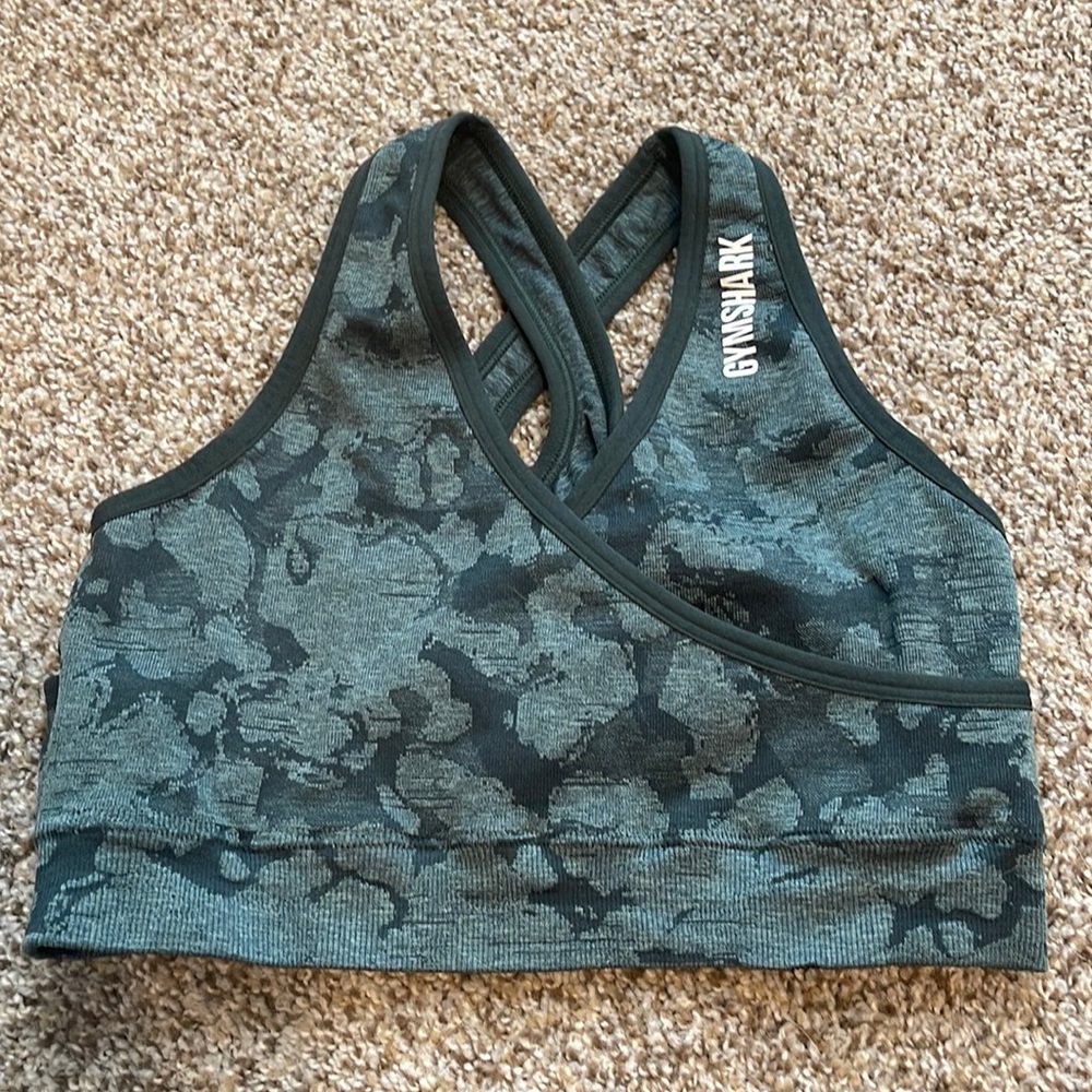Gymshark Camo Sports Bra